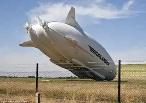 Photos: World's Largest Aircraft Crashes As It Attempts To Take To The Sky